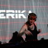 Erika DJing at Blank Code